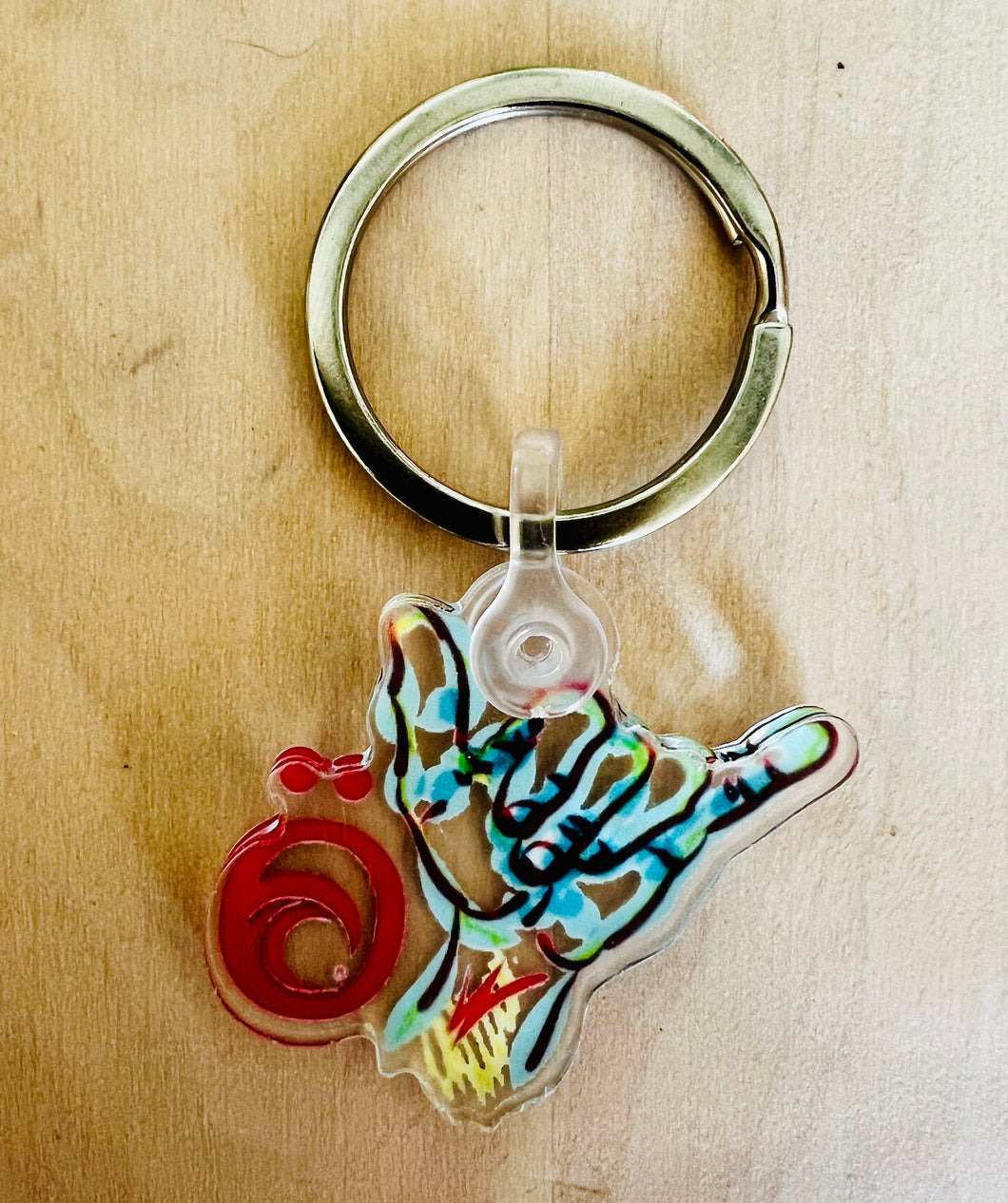 Shaka keychain